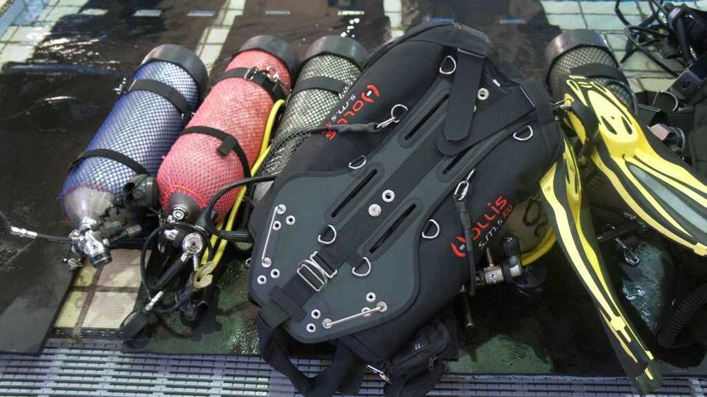 Курс Sidemount Diver (c 2-я боковыми баллонами). Апрель 2018