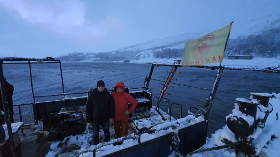 Поездка на  Баренцево море. Февраль 2020