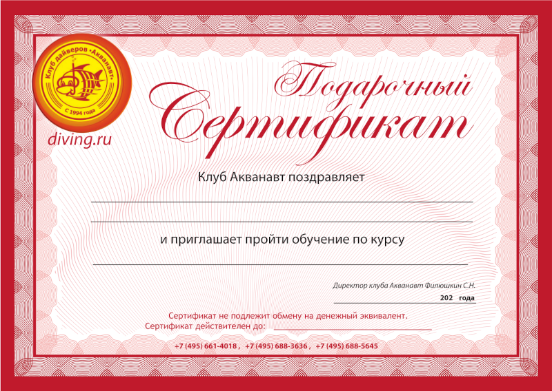 Лучший подарок - это впечатления