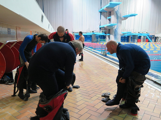 Курс Dry Suit сухой костюм. Август 2015