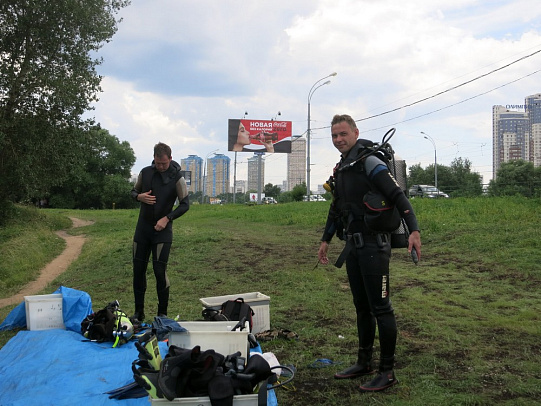 Строгино. Июль 2015 открытая вода