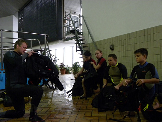 Курс Open Water Diver. Ноября 2015 