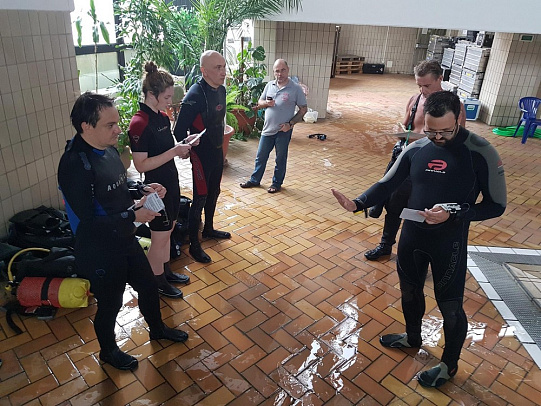 PADI инструктор. Июнь 2019