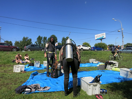 Строгино. Июль 2015 открытая вода