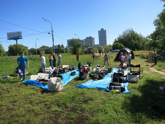 Строгино. Июль 2015 открытая вода