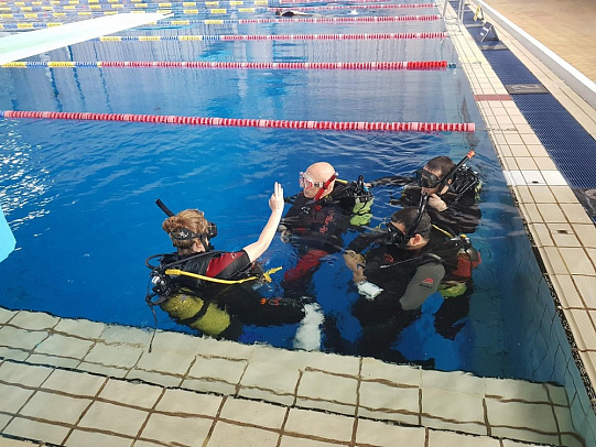 PADI инструктор. Июнь 2019