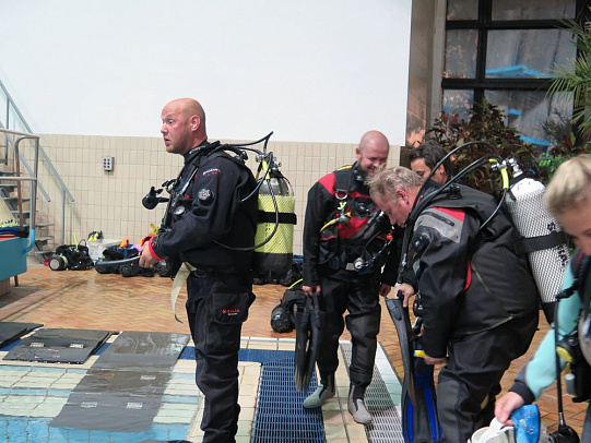 Курс Dry Suit сухой костюм. Август 2015