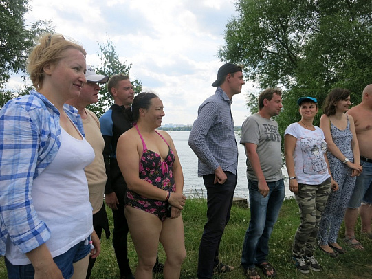 Строгино. Июль 2015 открытая вода