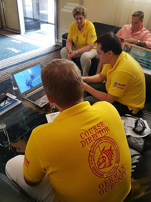 PADI инструктор. Июнь 2019