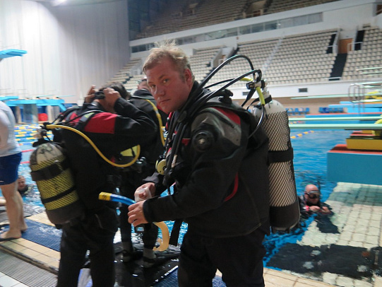 Курс Dry Suit сухой костюм. Август 2015