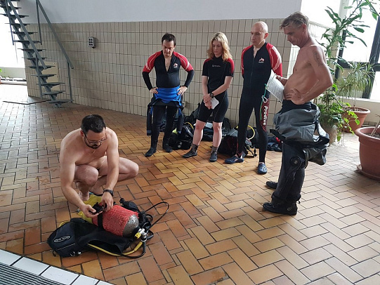 PADI инструктор. Июнь 2019