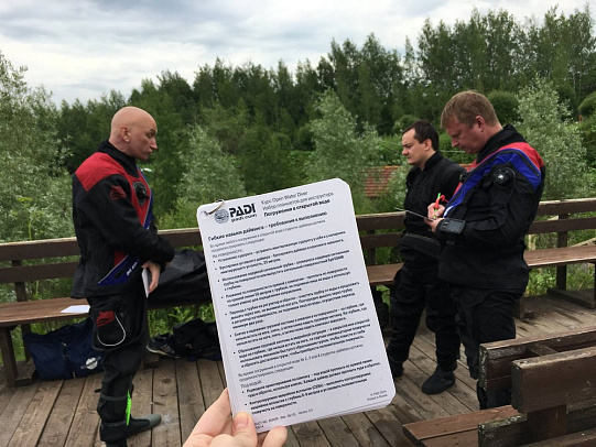 PADI инструктор. Июнь 2019