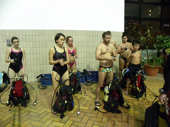 Курс Open Water Diver. Ноября 2015 