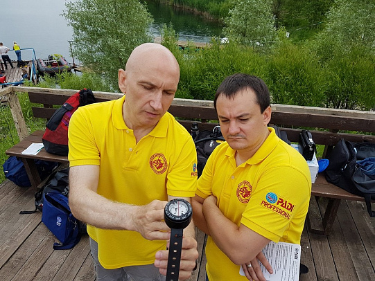 PADI инструктор. Июнь 2019