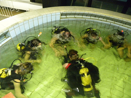 Курс Open Water Diver. Ноября 2015 
