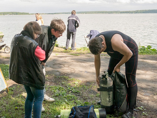  День очистки водоёмов. Июнь 2016 озеро Сенеж