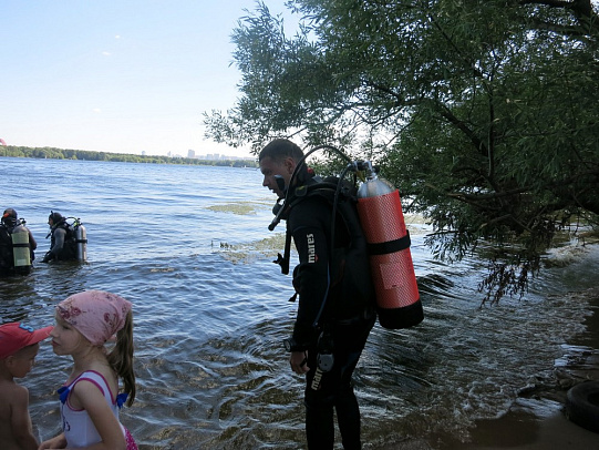 Строгино. Июль 2015 открытая вода
