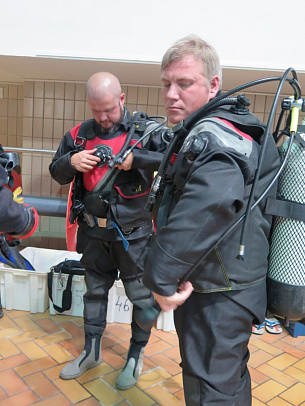 Курс Dry Suit сухой костюм. Август 2015