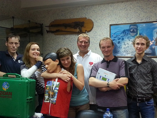 Курс EFR первая медицинская помощь. Август 2015