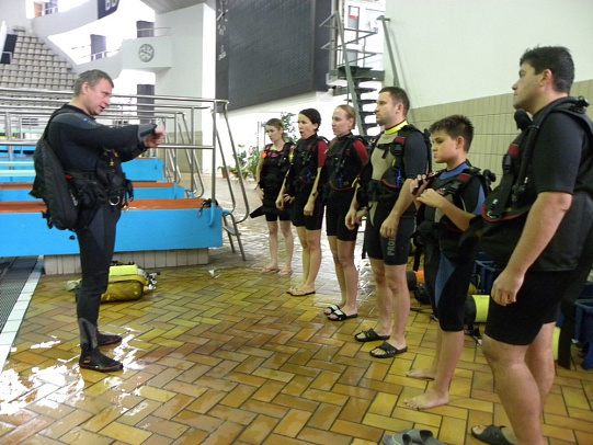 Курс Open Water Diver. Ноября 2015 