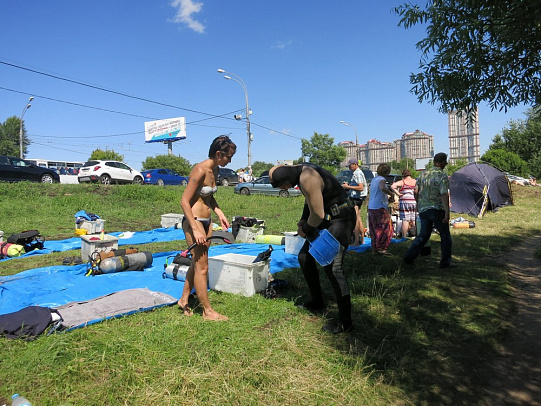 Строгино. Июль 2015 открытая вода