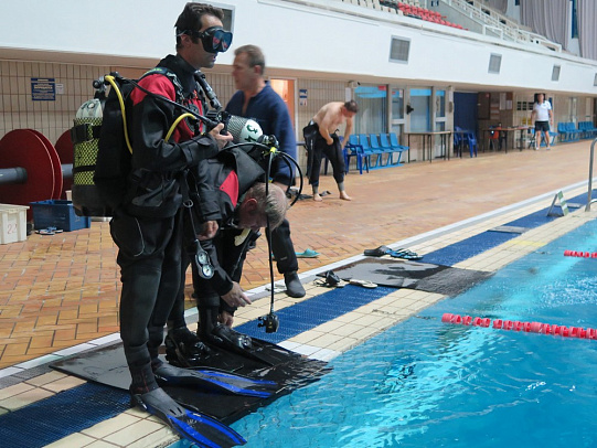 Курс Dry Suit сухой костюм. Август 2015