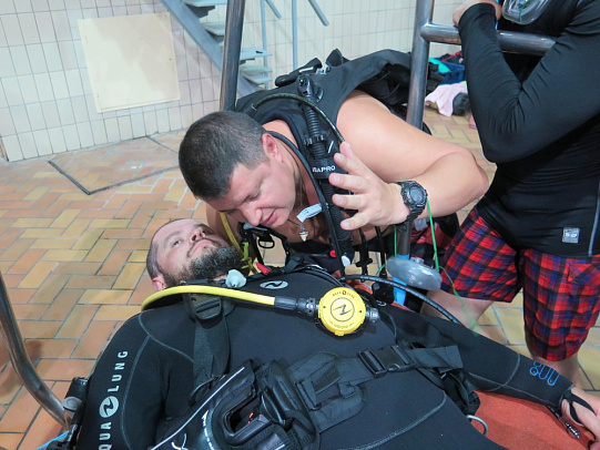 Курс Rescue (дайвер спасатель). Август 2015
