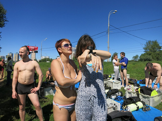 Строгино. Июль 2015 открытая вода