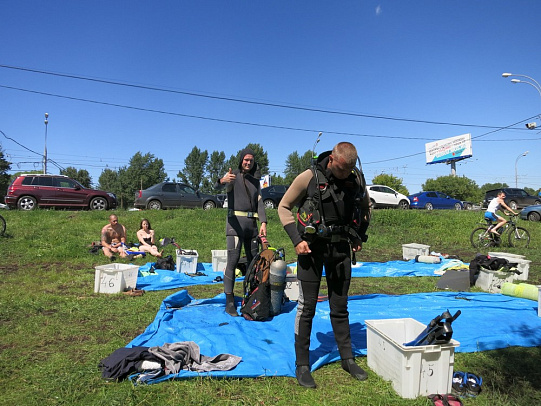 Строгино. Июль 2015 открытая вода