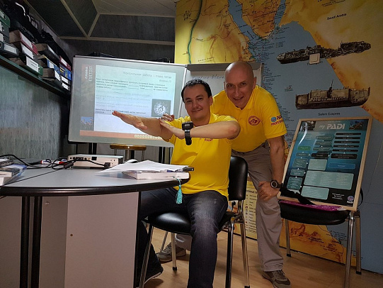 PADI инструктор. Июнь 2019