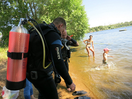Строгино. Июль 2015 открытая вода