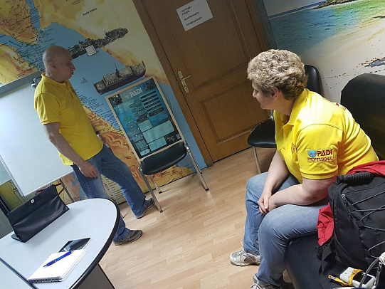 PADI инструктор. Июнь 2019