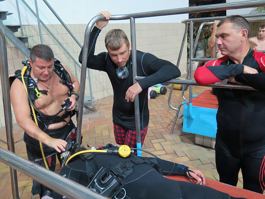 Курс Rescue (дайвер спасатель). Август 2015
