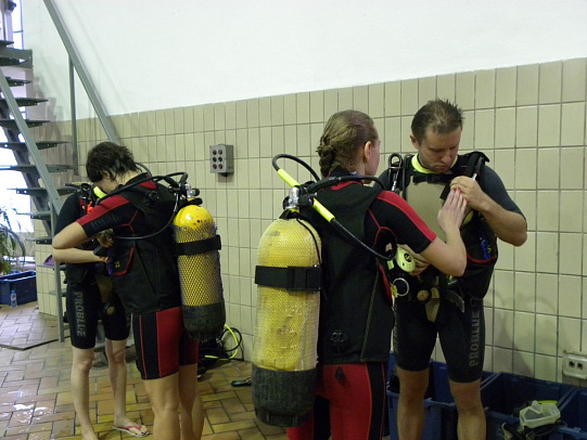 Курс Open Water Diver. Ноября 2015 