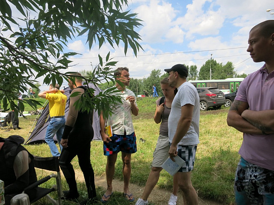 Строгино. Июль 2015 открытая вода